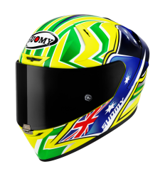 Casco Suomy SR-GP Top Racer Amarillo Azul |110064000|