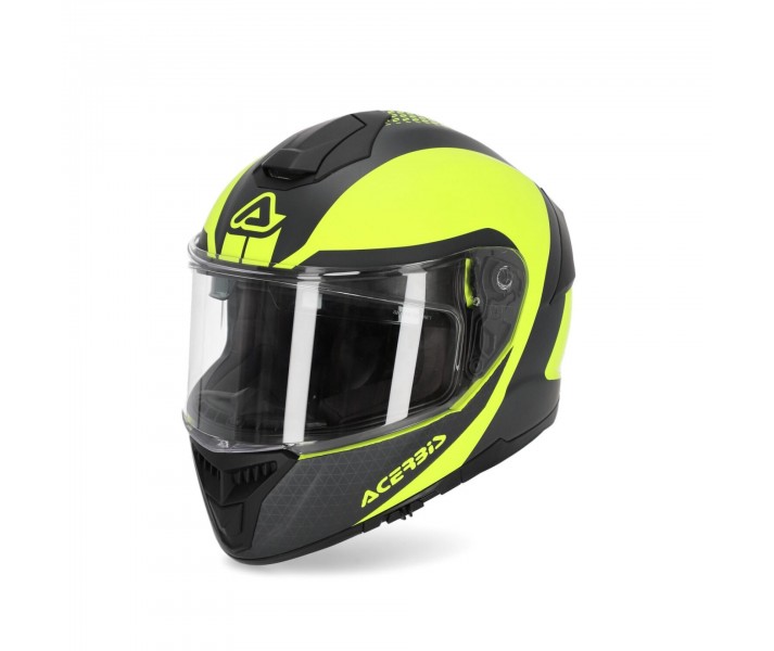 Casco Acerbis Capacete Krapon Amarillo Fluor Negro |0024704.443|