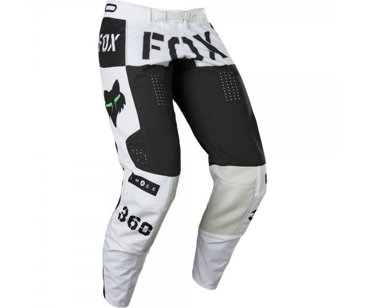 Pantalón Fox 360 Nobyl Negro Blanco Verde |28141-018|