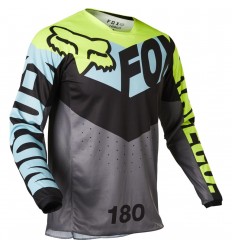 Camiseta Fox 180 Trice Verde Azulado |26728-176|