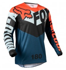 Camiseta Fox 180 Trice Gris Naranja |26728-230|