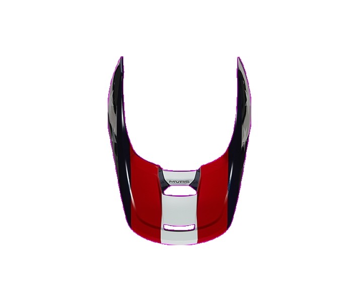 Visera Fox V1 Ultra Blanco Rojo Azul |27327-574|