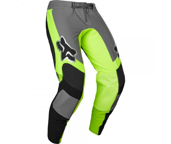 Pantalón Fox Flexair Mirer Negro Amarillo |28129-019|