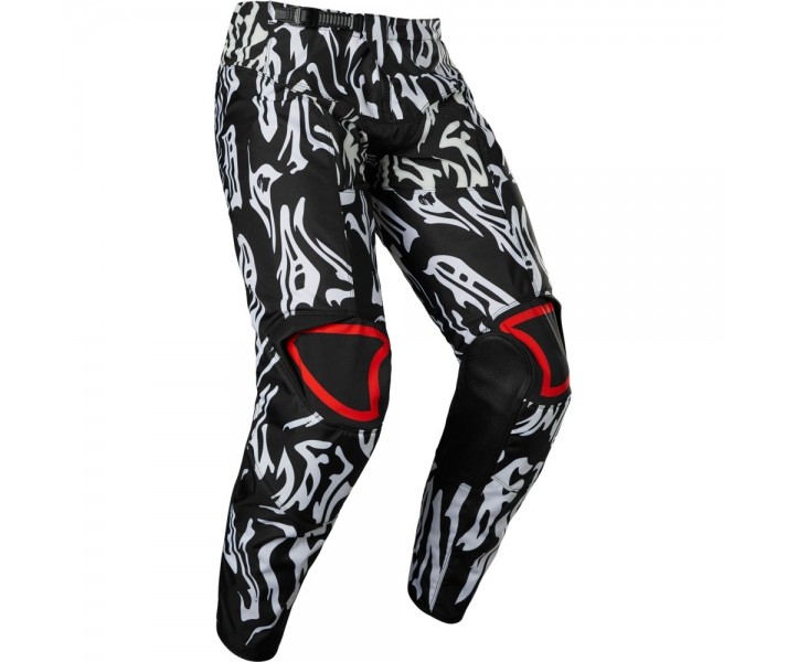 Pantalón Fox 180 Peril Negro Rojo |28151-017|