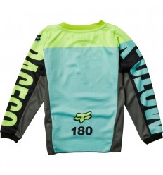 Camiseta Fox Infantil 180 Trice Verde Azulado |28188-176|