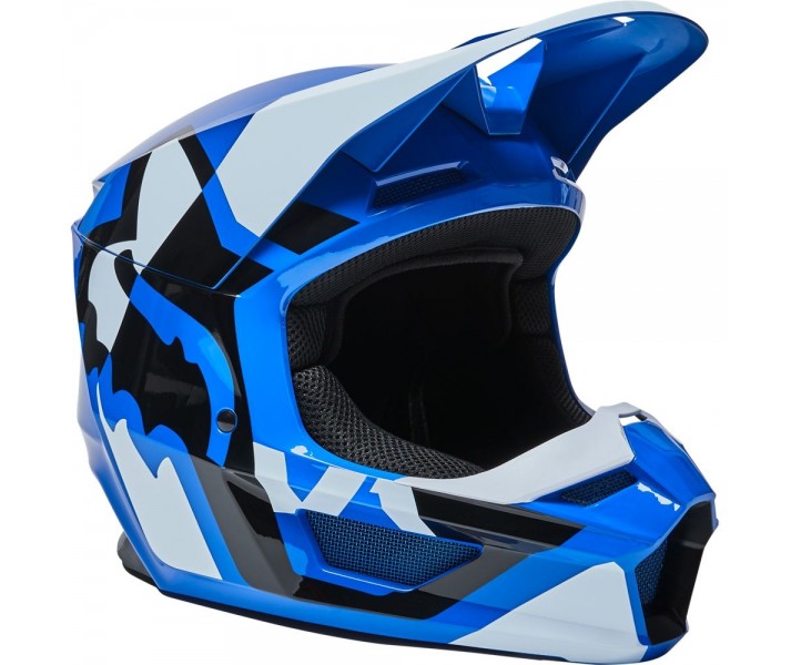 Casco Fox Infantil V1 Lux Azul |28356-002|