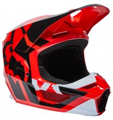Casco Fox Infantil V1 Lux Rojo Fluor |28356-110|