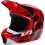 Casco Fox Infantil V1 Lux Rojo Fluor |28356-110|
