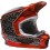 Casco Fox Infantil V1 Peril Ece Rojo Fluor |28362-110|
