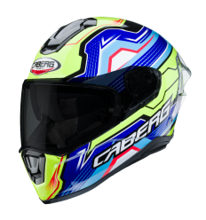 Casco Caberg Integral Drift Evo LB29 Negro Amarillo Fluo Azul |34901226|