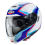 Casco Caberg Abatibles Blanco Azul Luz Azul Rojo |34903224|