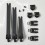 Recambio Botas Fox 2019 Comp X Strp Kit/Bkle/Pass Blk |25431-001|