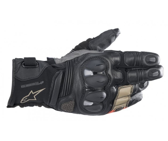 Guantes Alpinestars Belize V2 Drystar Negro Rojo |3526722|