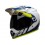 Casco Bell MX-9 MIPS Adventure DASH Blanco Azul Amarillo Flúor |7110327|