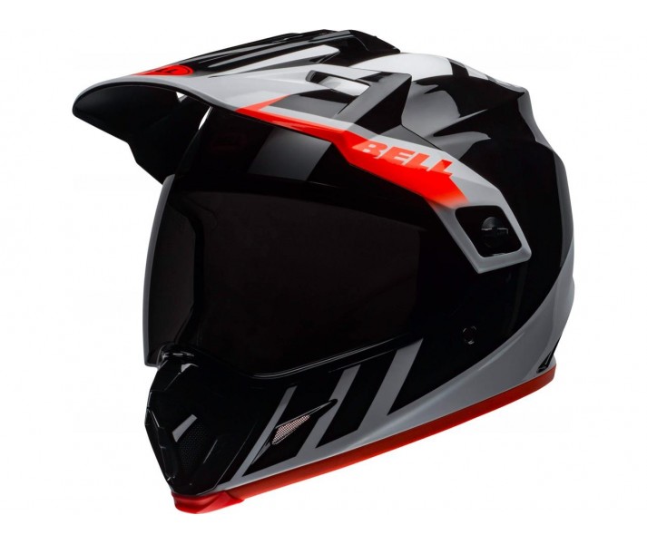 Casco Bell MX-9 MIPS Adventure DASH Negro Blanco Naranja |7110299|