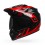 Casco Bell MX-9 MIPS Adventure DASH Negro Rojo Blanco |7110285|
