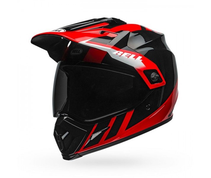 Casco Bell MX-9 MIPS Adventure DASH Negro Rojo Blanco |7110285|