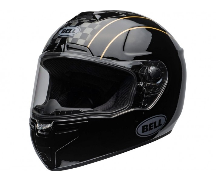 Casco Bell SRT BUSTER Negro Amarillo Gris |7110005|