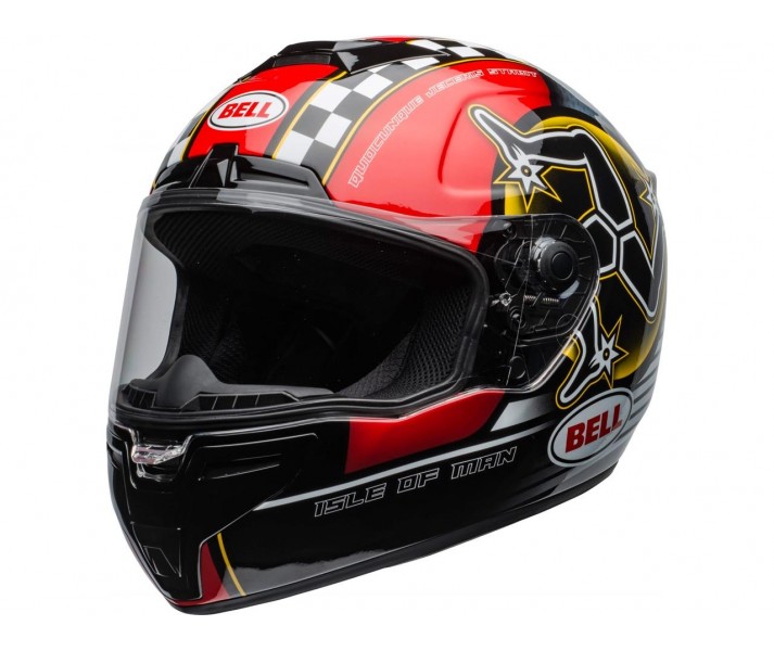 Casco Bell SRT ISLE OF MAN Negro Rojo |7109992|