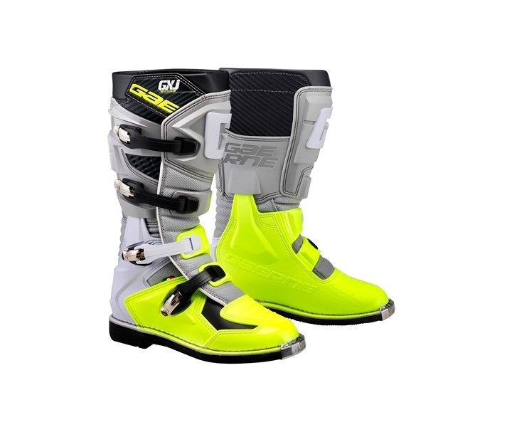 Botas Gaerne Infantil GXJ Gris Amarillo Fluo |2169-009|