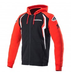 Sudadera Alpinestars Honda Con Cremallera Rojo Negro |1H20-23200-3010|