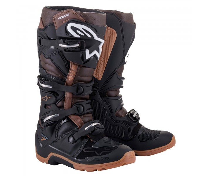 Botas Alpinestars Tech 7 Enduro Negro Marrón |2012114-1089|