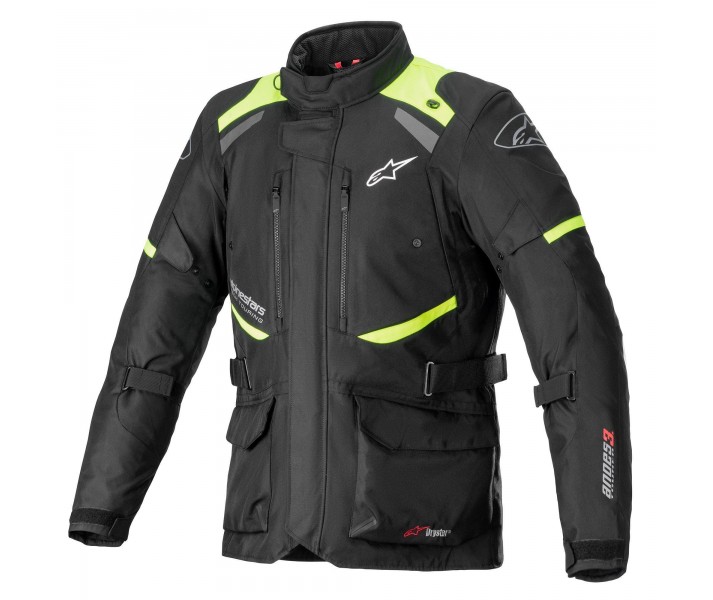 Chaqueta Alpinestars Andes V3 Drystar Negro Amarillo |3207521-155|