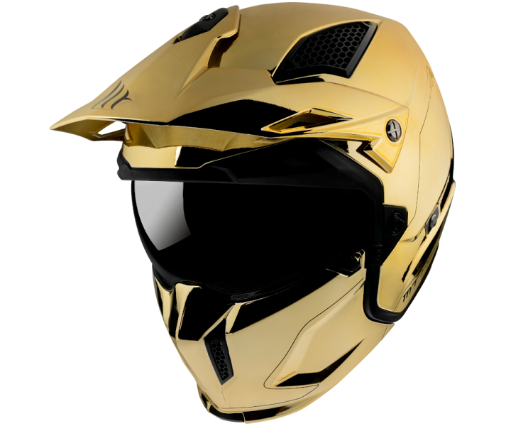 CASCO JET MT TR902XSV STREETFIGHTER SV CHROMED A9 DORADO |12727580983|