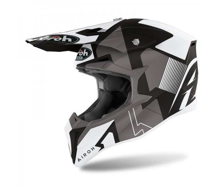 Casco Airoh Wraap Raze Negro Mate |WRRA35|