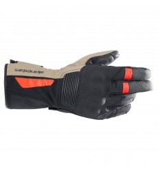 Guantes Alpinestars Denali Aerogel Drystar Negro Rojo |3526922-1853|