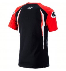 Camiseta Casual Alpinestars Honda Teamwear Negro |1H20-73300|