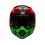 Casco Bell Mix-9 Strike Rojo Verde Negro |7110394|