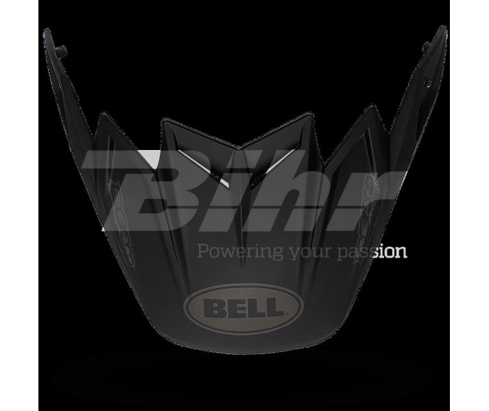 Visera Casco Bell Moto-9 Carbon Flex Syndrome Negro Mate |8031061|