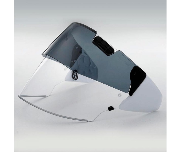 Kit ARAI PRO SHADE VAS-Z Pantalla Transparente Visor solar Blanco Brillante