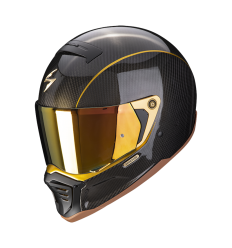 Casco Scorpion EXO HX1 CARBON SE Negro Oro |87-261-61-02|