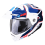 Casco Scorpion ADX 2 CAMINO Perla Blanco Azul Rojo |89-399-236-02|