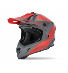 Casco Acerbis Capacete X-Track VTR Gris Rojo |0023901.295|