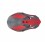 Casco Acerbis Capacete X-Track VTR Gris Rojo |0023901.295|