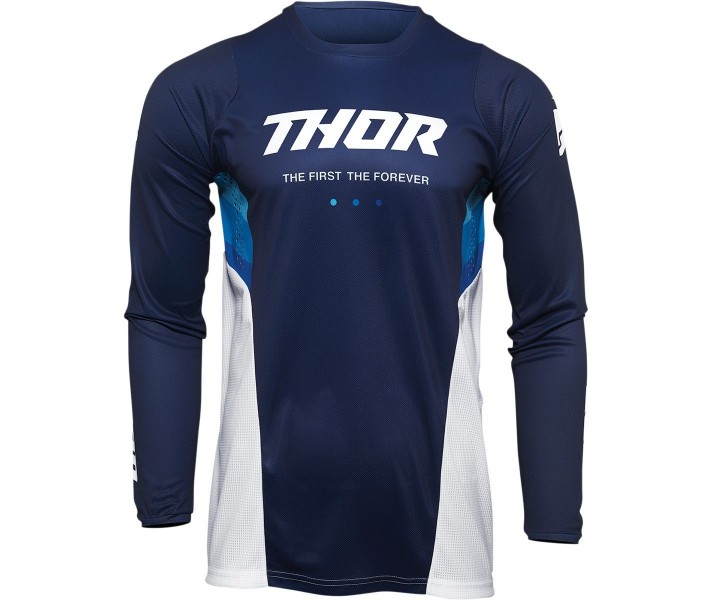 Camiseta Thor Pulse React Navy Blanco |29106535|