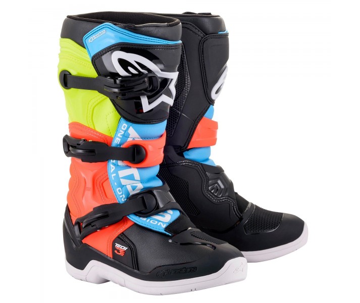 Botas Alpinestars Infantil Tech 3S Negro Amarillo Rojo |2014018-1538|