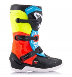 Botas Alpinestars Infantil Tech 3S Negro Amarillo Rojo |2014018-1538|