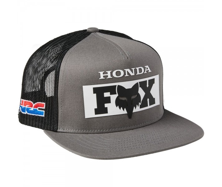 Gorra Fox Honda Snapback Gris |29018-052|