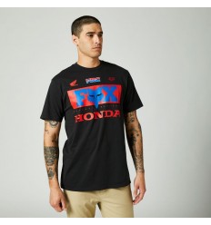 Camiseta Fox Premium Honda Negro |29004-001|