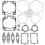 Pro-Formance Top End Engine Gasket Set WINDEROSA /09340296/