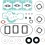 Complete Engine Gasket Set WINDEROSA /09340307/