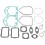 Pro-Formance Top End Engine Gasket Set WINDEROSA /09340308/