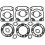 Pro-Formance Top End Engine Gasket Set WINDEROSA /09340526/
