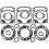 Pro-Formance Top End Engine Gasket Set WINDEROSA /09340526/