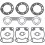 Kit de juntas parte alta motor WINDEROSA /PD812384/