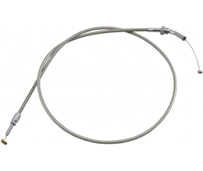 Cable Armor Coat en acero inoxidable para acelerador/retorno en modelos cruiser